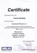Certifikát MELAG
